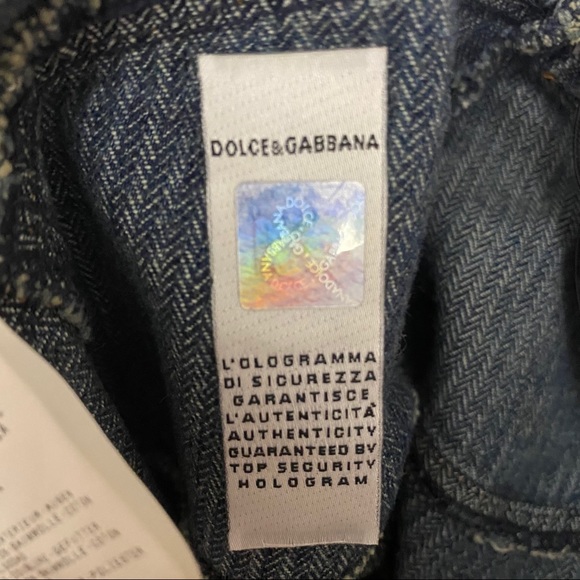 Dolce & Gabbana Denim Corset Bustier - Picture 4 of 6